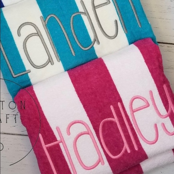 🆕🏖Made to Order/Personalized Beach Pool Towel⛱ - Picture 5 of 13